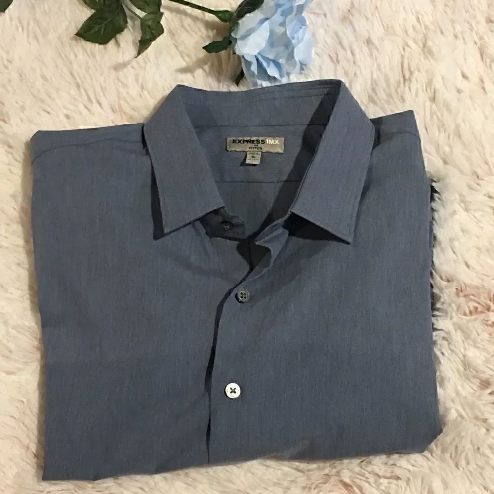 Express Blue Shirt   - Picture 1 of 6